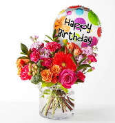 Fiesta Bouquet w Balloon 