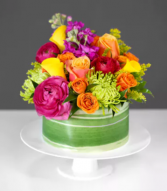 Color Explosion Cake Arrangement