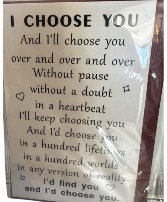 I Choose You Greeting Card 