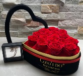 Find Your Love 16 Preserved Roses with Necklace