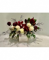 Fire And Ice Flower Arrangement