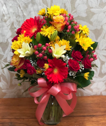 Fire And Rain Bouquet