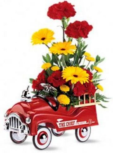 Fire Engine Bouquet