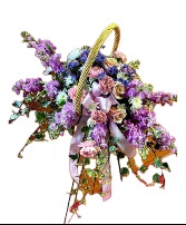 Fireside Basket  Standing Spray 