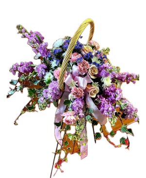 Fireside Basket  Standing Spray 