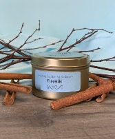 Fireside Candle Tin 