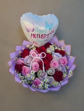 First and Forever  Hand Bouquet 