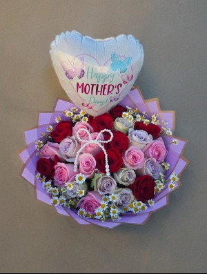 First and Forever  Hand Bouquet 