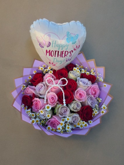First and Forever Hand Bouquet