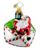 First Class Claus Christopher Radko Ornament