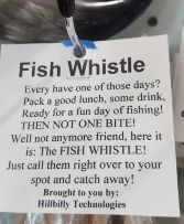 Fish Whistle gift