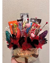 Fishin' For Chocolate Candy Bouquet