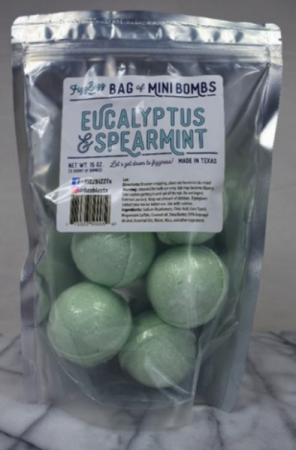 Fizz Bizz Mini Bath Bombs assorted Varieties Gift Item