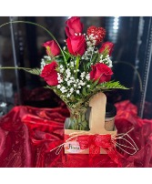 FLAME of LOVE BOUQUET VALENTINE OR JUST BECAUSE