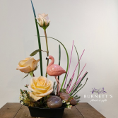 Flamingo Sunrise Arrangement