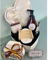 Flanders Luxe Heart Box  By Enchanted Florist of Cape Coral 