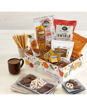 Flavors of Fall Market Box Gift Box (Comes as shown)
