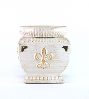 Fleur De Lis Warmer in Eagle Pass, TX | Eva's Flower Shop & Gifts