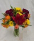 Flirty Fall Fresh Vase arrangement