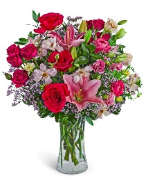 Flirty Luxe Flower Arrangement