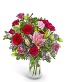 Flirty Mood Flower Arrangement