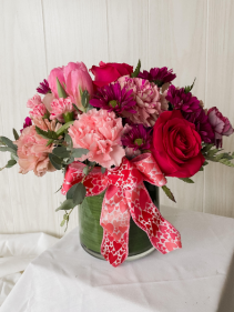Florafino's Blushing Love Bouquet Flower Arrangement