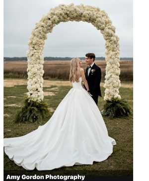 Floral Arch Simply Hydrangia