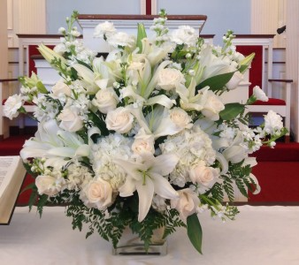  arrangement Beautiful Memories  in Forest Hills, NY | FOREST HILLS LILIES OF THE VALLEY