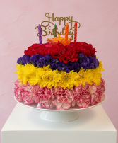 Floral Birthday Cake Birthday 
