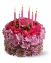 Floral Birthday Cake 