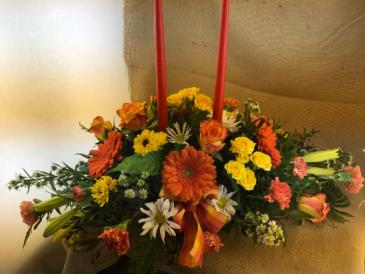 Floral Bounty Centerpiece in Milford, PA | Myer The Florist Inc. Floral Bounty Centerpiece in Milford, PA | Myer The Florist Inc.