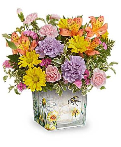 Floral buzz arrangement 