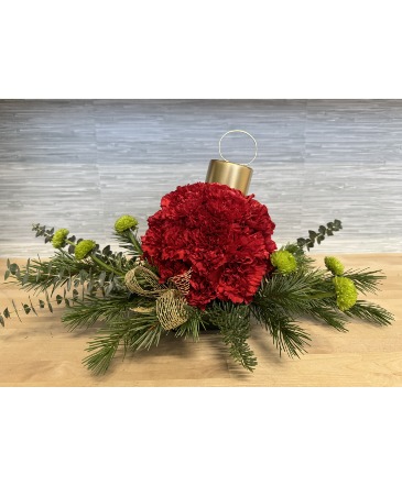 Floral Christmas Ornament Floral Class in Peoria, IL | GP MILLER FLORAL Floral Christmas Ornament Floral Class in Peoria, IL | GP MILLER FLORAL