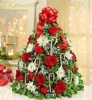 Floral Christmas Tree 