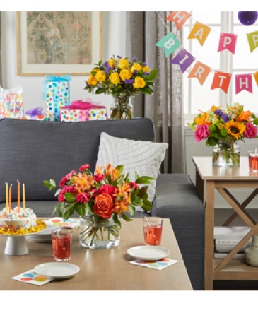 Floral Confetti CBCd Party Set in Fort Worth, TX | DARLA'S FLORIST