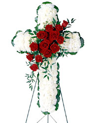 Floral Cross Arrangement  