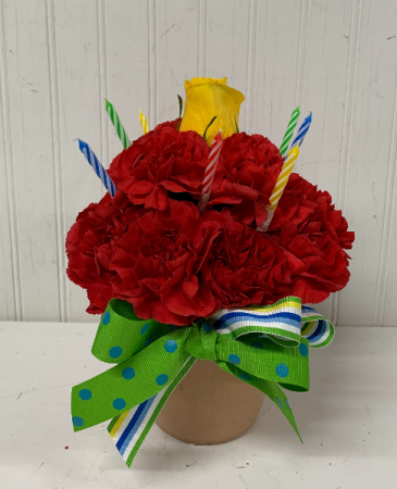 Floral Cupcake