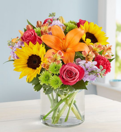 Floral Embrace Medium Spring Arrangement