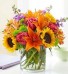 Floral Embrace Vase Arrangement