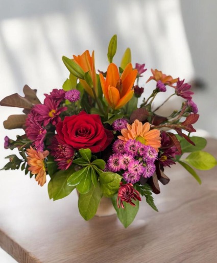 Floral Fantasy Vase arrangement 