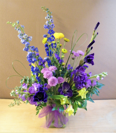 Floral Fling  Fresh Flowers  in a Vase 