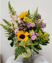 Floral Freshness Vase Arrangement