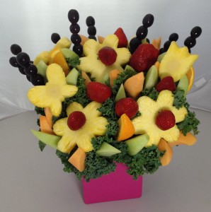 Floral Fruit Garden Edible Bouquet - Please give us 24 hr notice