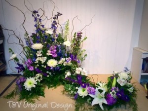 Cremation and Memorial Flowers - TWIGS & VINES FLORAL ...