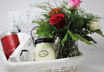 Floral Gift Basket Floral Basket