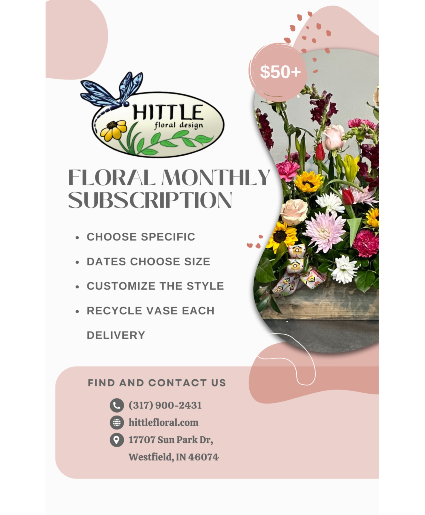 Floral Monthly Subscription Subscription