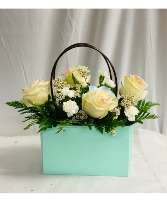 Floral Purse With Specialty Roses 