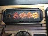 Floral Salute 12" X 36" Framed Canvas
