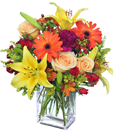 Floral Spectacular Flower Vase in Salamanca, NY | SWAN STREET FLORIST