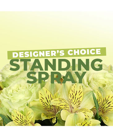 Floral Standing Spray Designer's Choice in Osceola, WI | The Wild Violette